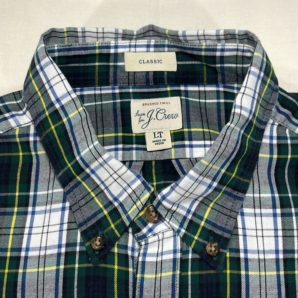 J. Crew Brushed Twill Classic Fit TALL